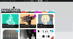Desktop Screenshot of creazina.it